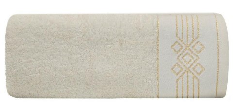 Ręcznik Kamela 70x140 kremowy frotte 520g/m2 Eurofirany