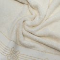 Ręcznik Kamela 70x140 kremowy frotte 520g/m2 Eurofirany