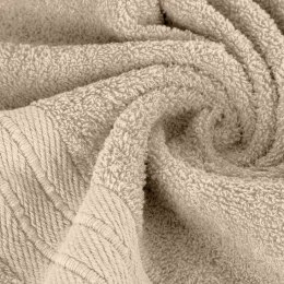 Ręcznik Kaya 30x50 beżowy frotte 500g/m2 Eurofirany