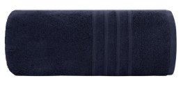 Ręcznik Lavin 70x140 granatowy frotte 500g/m2 Eurofirany
