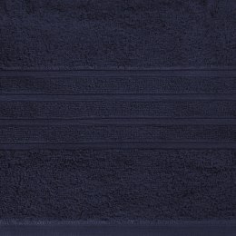 Ręcznik Lavin 70x140 granatowy frotte 500g/m2 Eurofirany