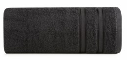 Ręcznik Manola 50x90 czarny frotte 480g/m2 Eurofirany