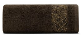 Ręcznik Nika 50x90 brązowy frotte 480g/m2 Eurofirany
