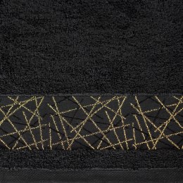 Ręcznik Nika 50x90 czarny frotte 480g/m2 Eurofirany