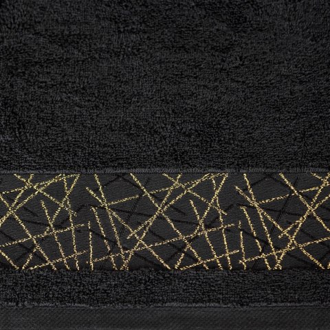 Ręcznik Nika 50x90 czarny frotte 480g/m2 Eurofirany Ręcznik Nika 50x90 czarny frotte 480g/m2 Eurofirany