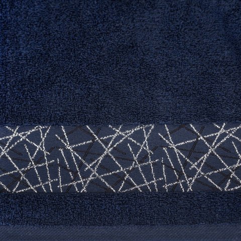 Ręcznik Nika 50x90 granatowy frotte 480g/m2 Eurofirany Ręcznik Nika 50x90 granatowy frotte 480g/m2 Eurofirany