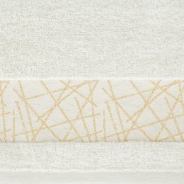 Ręcznik Nika 50x90 kremowy frotte 480g/m2 Eurofirany