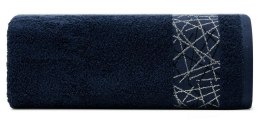 Ręcznik Nika 70x140 granatowy frotte 480g/m2 Eurofirany
