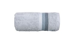 Ręcznik Ombre 50x90 popielaty jasny 450g/m2 Frotex Greno
