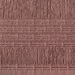 Ręcznik Romeo 70x140 pudrowy różowy frotte 500g/m2 Eurofirany