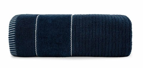 Ręcznik Teo 100x150 granatowy 470 g/m2 frotte