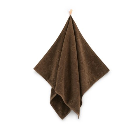 Ręcznik dla Taty 50x90 brązowy wąsy frotte upominkowy Zwoltex 23 Ręcznik dla Taty 50x90 brązowy wąsy frotte upominkowy Zwoltex 23