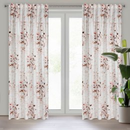 Zasłona 140x270 Powdery różowa pudrowa gotowa na taśmie D91