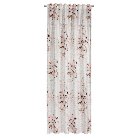 Zasłona 140x270 Powdery różowa pudrowa gotowa na taśmie D91 Zasłona 140x270 Powdery różowa pudrowa gotowa na taśmie D91