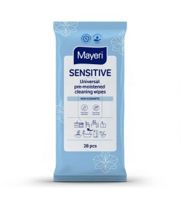 Chusteczki do czyszczenia uniwersalne Sensitiv 28szt Mayeri