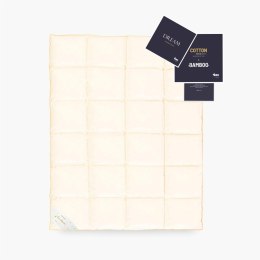 Kołdra puchowa 90% 155x200 Dream ciepła 1200g kremowa AMZ