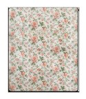 Narzuta dekoracyjna 200x220 Roses angielskie róże kremowa zielona różowa dwustronna Domarex Narzuta dekoracyjna 200x220 Roses angielskie róże kremowa zielona różowa dwustronna Domarex
