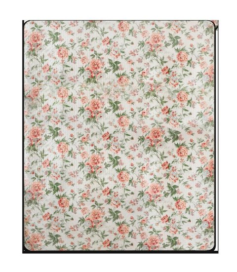 Narzuta dekoracyjna 200x220 Roses angielskie róże kremowa zielona różowa dwustronna Domarex Narzuta dekoracyjna 200x220 Roses angielskie róże kremowa zielona różowa dwustronna Domarex