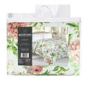 Narzuta dekoracyjna 200x220 Roses angielskie róże kremowa zielona różowa dwustronna Domarex Narzuta dekoracyjna 200x220 Roses angielskie róże kremowa zielona różowa dwustronna Domarex