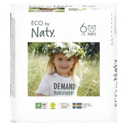 Pieluchomajtki jednorazowe no.6 (powyżej 16 kg.) komplet 17 szt. Eco By Naty