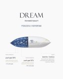 Poduszka puchowa 90% 50x60 Dream 3-komorowa 500g + 80g biała AMZ Poduszka puchowa 90% 50x60 Dream 3-komorowa 500g + 80g biała AMZ