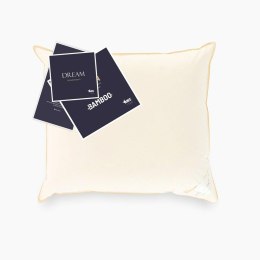 Poduszka puchowa 90% 70x80 Dream 3-komorowa 1000g + 160g kremowa AMZ