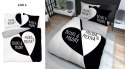 Pościel bawełniana 160x200 Młoda Piękna&Boski Mądry biała czarna szara 4320 A Home 130 Pościel bawełniana 160x200 Młoda Piękna&Boski Mądry biała czarna szara 4320 A Home 130
