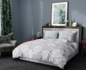 Pościel bawełniana 220x200 Elegant 002 szara liście E 2023 Pościel bawełniana 220x200 Elegant 002 szara liście E 2023