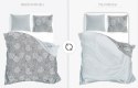 Pościel bawełniana 220x200 Elegant 002 szara liście E 2023 Pościel bawełniana 220x200 Elegant 002 szara liście E 2023