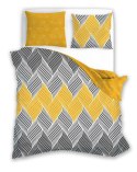 Pościel bawełniana 220x200 Elegant 021 szara musztardowa geometria E 2023 Pościel bawełniana 220x200 Elegant 021 szara musztardowa geometria E 2023