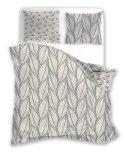 Pościel bawełniana 220x200 Pure 04 liście dmuchawce beżowa brązowa Faro Pościel bawełniana 220x200 Pure 04 liście dmuchawce beżowa brązowa Faro