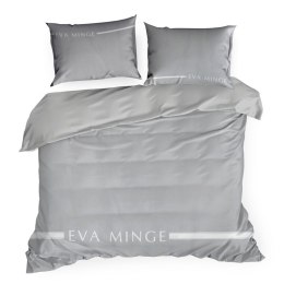 Pościel satynowa 160x200 Silk 6 srebrna Ewa Minge Eurofirany