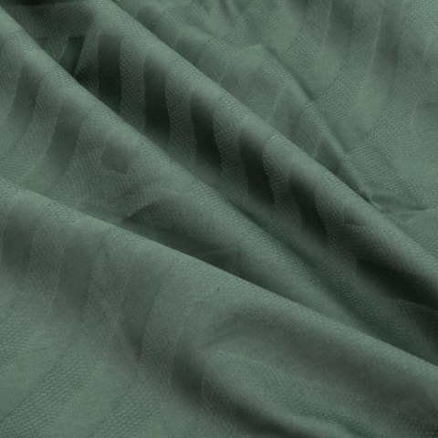 Pościel satynowa 160x200 Tula 1 zielona ciemna geometria żakardowa jednobarwna w pudełku Jacquard 23 Pościel satynowa 160x200 Tula 1 zielona ciemna geometria żakardowa jednobarwna w pudełku Jacquard 23