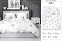 Pościel satynowa 220x200 biała niebieska kwiaty 4403 A Home Satin 122 Pościel satynowa 220x200 biała niebieska kwiaty 4403 A Home Satin 122