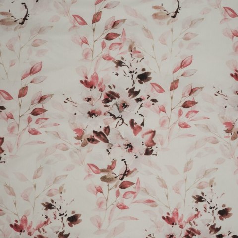 Pościel z mikrofibry 220x200 Powdery kwiaty biała różowa pudrowa mikrofibra D91 Pościel z mikrofibry 220x200 Powdery kwiaty biała różowa pudrowa mikrofibra D91