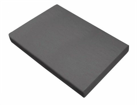 Prześcieradło bawełniane 160x210 popielate ciemne bez gumki Bielbaw Prześcieradło bawełniane 160x210 popielate ciemne bez gumki Bielbaw