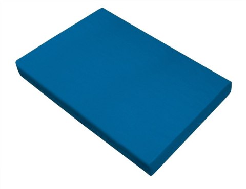 Prześcieradło bawełniane 160x210 turkusowe bez gumki Bielbaw Prześcieradło bawełniane 160x210 turkusowe bez gumki Bielbaw
