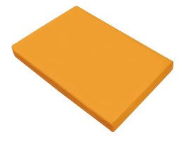 Prześcieradło satynowe 160x210 musztardowe bez gumki Greno