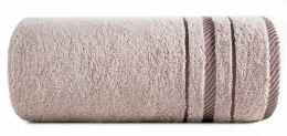 Ręcznik Koral 30x50 pudrowy różowy frotte 480g/m2 Eurofirany