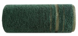 Ręcznik Koral 30x50 zielony ciemny frotte 480g/m2 Eurofirany