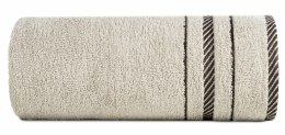Ręcznik Koral 70x140 beżowy frotte 480g/m2 Eurofirany