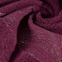 Ręcznik Mariel 50x90 bordowy frotte 500g/m2 Eurofirany Ręcznik Mariel 50x90 bordowy frotte 500g/m2 Eurofirany
