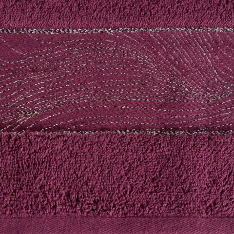 Ręcznik Mariel 50x90 bordowy frotte 500g/m2 Eurofirany Ręcznik Mariel 50x90 bordowy frotte 500g/m2 Eurofirany