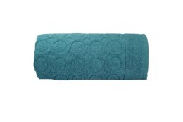 Ręcznik Pepe 70x140 szmaragdowy wytłaczany 450g/m2 Greno