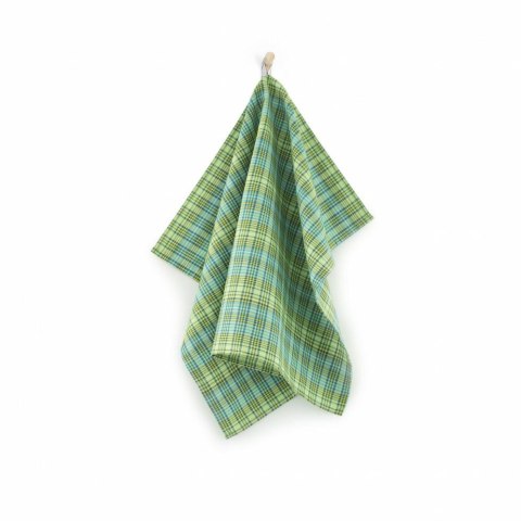 Ścierka kuchenna 50x70 Scotland kratka zielona turkusowa 9089 Zwoltex 23 Ścierka kuchenna 50x70 Scotland kratka zielona turkusowa 9089 Zwoltex 23