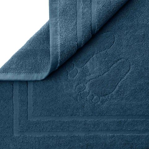 Dywanik łazienkowy 50x70 Mondo granatowy bawełniany frotte 650g/m2 Dywanik łazienkowy 50x70 Mondo granatowy bawełniany frotte 650g/m2