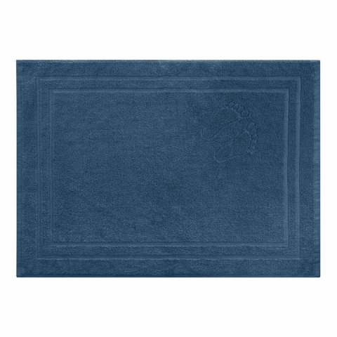 Dywanik łazienkowy 50x70 Mondo granatowy bawełniany frotte 650g/m2 Dywanik łazienkowy 50x70 Mondo granatowy bawełniany frotte 650g/m2