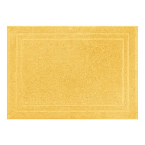 Dywanik łazienkowy 50x70 Mondo musztardowy bawełniany frotte 650g/m2 Dywanik łazienkowy 50x70 Mondo musztardowy bawełniany frotte 650g/m2