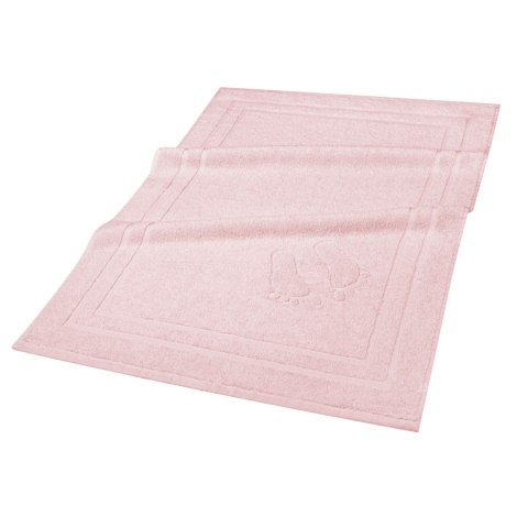 Dywanik łazienkowy 50x70 Mondo pudrowy bawełniany frotte 650g/m2 Dywanik łazienkowy 50x70 Mondo pudrowy bawełniany frotte 650g/m2