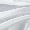 Firana 140x260 Mirea biała błyszcząca gotowa na przelotkach Eurofirany